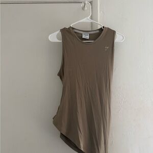 Gymshark Taupe Tank Top